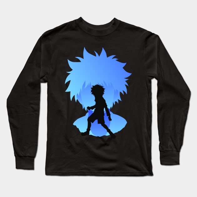 Killua zolduck Long Sleeve T-Shirt by nezirfon